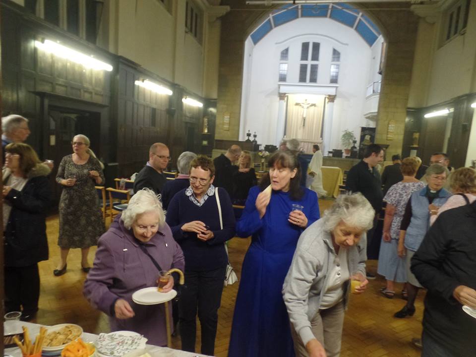 Refreshments after St Wilfrid's Patronal