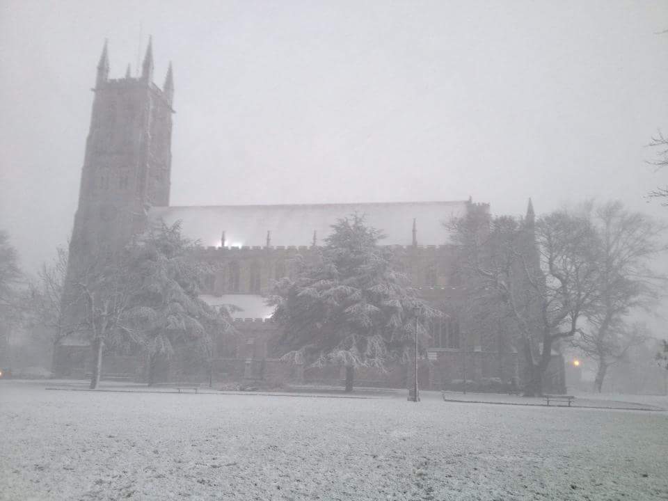 St Mary's in Snow