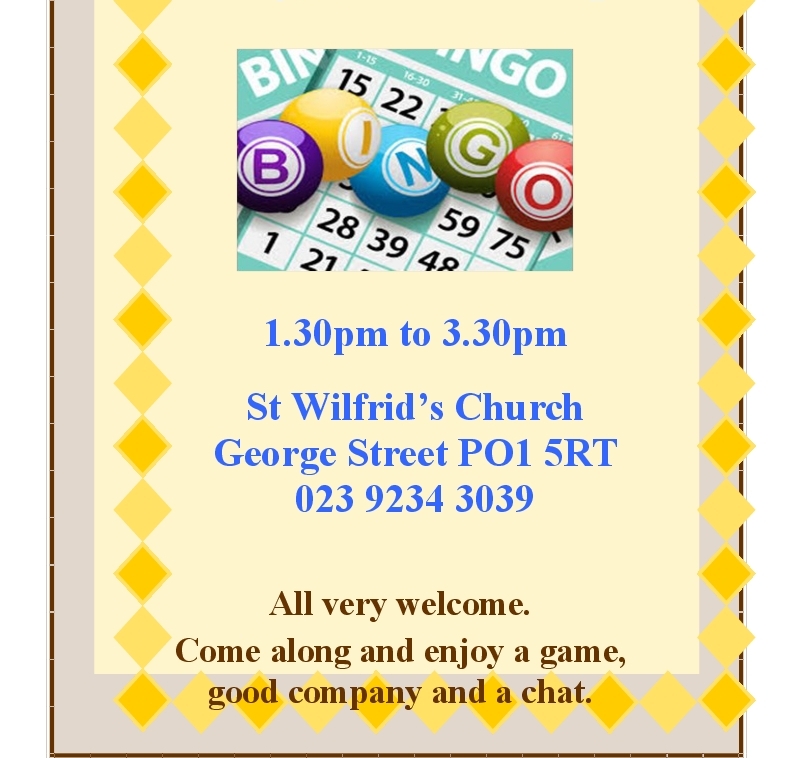 Bingo at St Wilfrid's