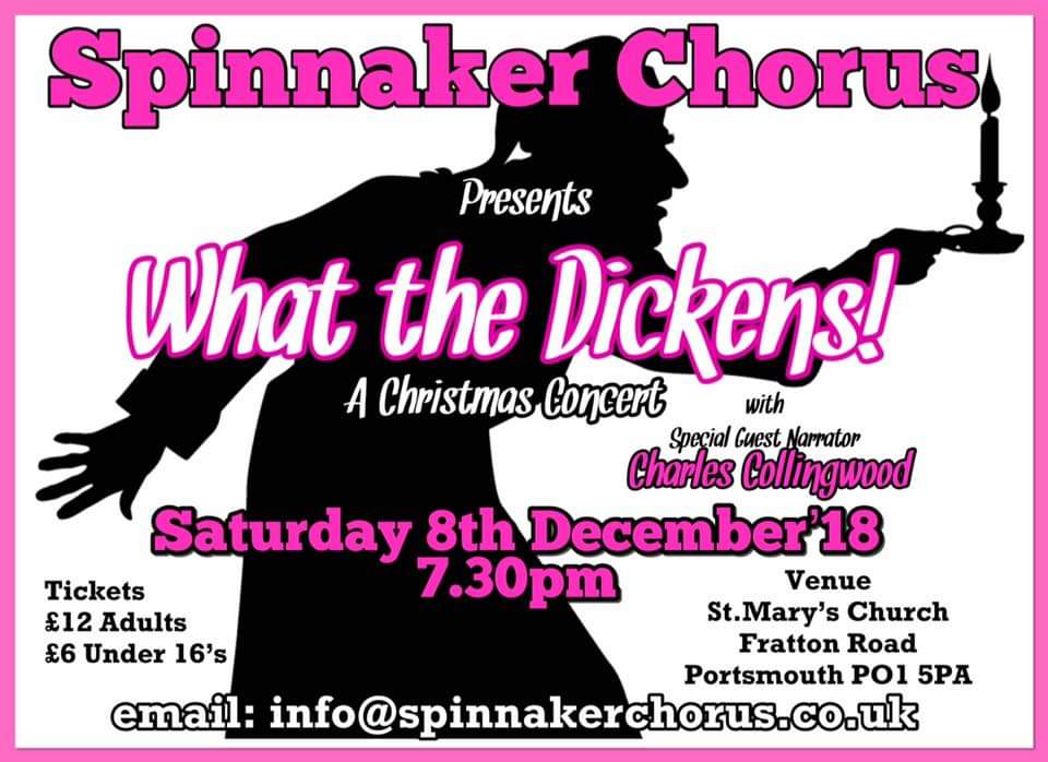 Spinnaker Chorus, "What The Dickens" Christmas Show