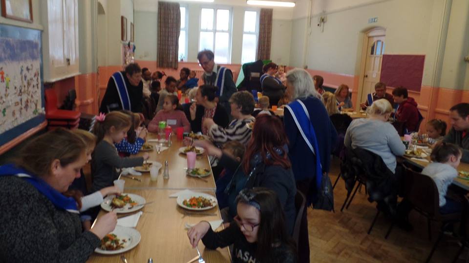 Messy Church Lunch
